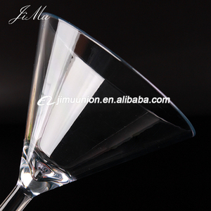 Venta al por mayor de <span class=keywords><strong>policarbonato</strong></span> de forma única plástico irrompible Martini copas de vino con bola de células madre - Product Image 4