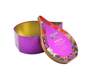 Caja de Metal para regalo de chocolate, embalaje de pastel de boda, dulces, mantequilla, latas de galletas vacías de metal - Product Image 3