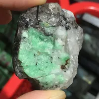 Natural Uncut Emeralds Stone Price, Rough Precious Stone