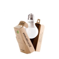 Boîte d'emballage à ampoules LED solaire, couvercle E27, 7W, 20 pièces, panneau lumineux, boîte d'emballage personnalisée