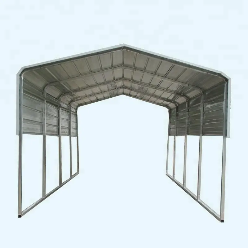 Stahl garagen Kits schnell instl lational Metall Carport