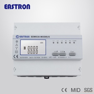 SDM530-Modbus RS485 modbus thông minh mét, Din Rail đa chức năng đồng hồ điện, ba giai đoạn kỹ thuật số Đồng hồ điện - Product Image 3