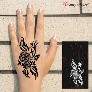 Plantilla del tatuaje del aerógrafo. <span class=keywords><strong>Henna</strong></span> tatuaje stencil. <span class=keywords><strong>temporal</strong></span> plantilla del tatuaje. - Product Image 3