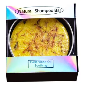 Shampoo Bar Wholesale Soap for Hotel Orange&Cinnamon Oil 2 in 1 Hair Care Natural Ingredients