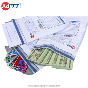 Custom Plastic Security <b>Tamper</b> Evidence Bank Money Bags - Product Image 6