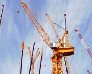 Buen Precio 50 t VXGTL750 II CE ISO construcción Torre grúa Dubai 50 ton grúa torre