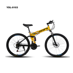 Factory Direct <strong>Sales</strong> Mountain <strong>Bike</strong> 26 Inch 21 Speed <strong>Folding</strong> Damping Two-disc Brake Bicycle - Product Image 3