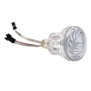 Luz de píxel de diversión led cabujón 60mm 18leds 24v rgb