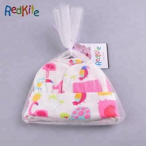 Nueva Lovely Baby Soft Cap 100% algodón orgánico bebé mitones botines Cap Set - Product Image 2