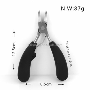 <span class=keywords><strong>Coupe</strong></span>-ongles en acier inoxydable de 5 pouces avec manche en résine Outil précis <span class=keywords><strong>pour</strong></span> ongles incarnés <span class=keywords><strong>pour</strong></span> ongles épais et doigts - Product Image 4