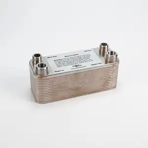 30 plakalı bira Wort Chiller 7.5 "x 2.9" eşanjör ev bira