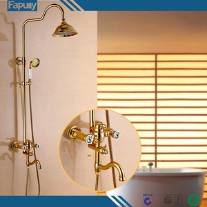 Salle de bains De Luxe Sans Cadre De <span class=keywords><strong>Douche</strong></span> Tête de <span class=keywords><strong>douche</strong></span> Pluie <span class=keywords><strong>Douche</strong></span> Dans le Mur Robinets De <span class=keywords><strong>Douche</strong></span> - Product Image 1