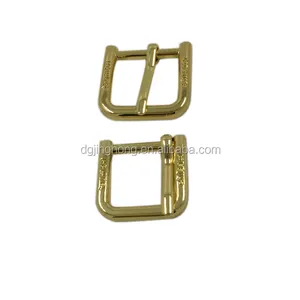 With pin zinc alloy handbag custom gold plated belt buckle