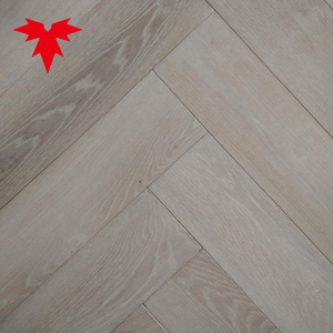 Couleur naturelle de chevrons en chêne massif <span class=keywords><strong>parquet</strong></span> - Product Image 1