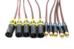 Jinsanhu haute qualité <span class=keywords><strong>xlr</strong></span> mâle à <span class=keywords><strong>rca</strong></span> ofc câble de microphone pour audio - Product Image 2