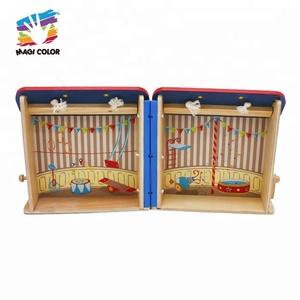 Juguete de Madera con Diseño de Circo de Dibujos Animados para Niños, Modelo W06A327 - Product Image 6