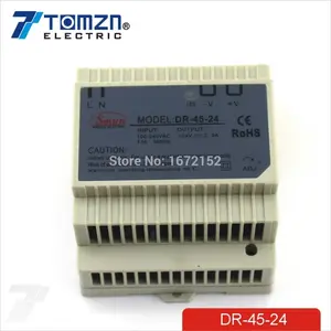 45W 24V 2A Din Rail Single Output Switching power supply SMPS