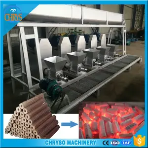 fabrication du charbon de bois briquettes écales de la machine / de riz