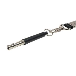 Ayarlanabilir ultrasonik frekanslar paslanmaz çelik köpek düdük Pet eğitim malzemeleri kordon dur Barking sessiz köpek eğitim - Product Image 3