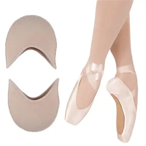 Ballet Dance Shoe Toe Pads Toe Protector Soft Toe Cap para Mulheres Menina Salto Ballet Ponto Shoes HA00578