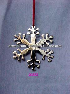 ส่วนบุคคลที่กําหนดเองตกแต่งผนังทองเหลืองโลหะคริสต์มาสแขวน - Product Image 2