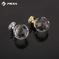 Qunfilta — poignée de porte décorative, poignées de porte et de meuble en cristal et verre