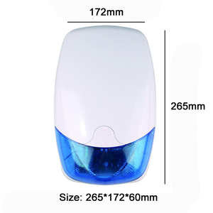 HX-SL300กันน้ำสายกลางแจ้งไซเรนและแสงแฟลชระบบเตือนภัย - Product Image 2