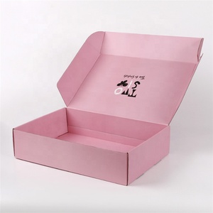 De Lujo oem reciclable logotipo personalizado impreso de cartón plegable de la caja de regalo de papel de embalaje de caja de correo <span class=keywords><strong>para</strong></span> el envío - Product Image 1