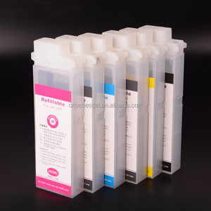 6 Couleurs 260 ML/PC Pour <span class=keywords><strong>Canon</strong></span> PFI 102 Vide Rechargeable Cartouche <span class=keywords><strong>D</strong></span>'encre Avec puce Pour <span class=keywords><strong>Canon</strong></span> iPF 500 510 600 610 <span class=keywords><strong>700</strong></span> 710 605 - Product Image 1