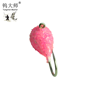 낚시 텅스텐 태클 UV 글로우 텅스텐 얼음 낚시 지그 화이트 도트 Crappie 퍼치 Bluegill wal흘레 - Product Image 6