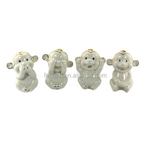 Figuras de Animales de Cerámica Esmaltada Pequeñas de Diseño Nuevo 2014 Elefante Negro - Product Image 6