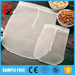 Transparente de 25 micras de malla de nylon bolsas de filtro