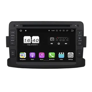 Junsun-autoradio 7 ", Android 2012, Quad Core, DVD, GPS, ROM 4ram32g, lecteur multimédia, double Din, pour voiture Renault Duster (2013/9.0)