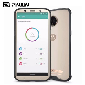 Carcasa trasera transparente para PC, funda protectora de parachoques de TPU transparente ligera para moto G G24 G04 Power Z3 <span class=keywords><strong>play</strong></span>, funda transparente - Product Image 3
