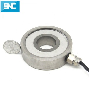 1ton Load Cell SC220 Through Hole Donut Washer Load Cell 100kg 500kg 1ton 5ton Load Washer Load Cell