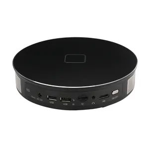 New D8S 2GB 32GB Led Mini Chiếu 2.4G + 5G Dual Wifi 4.0 <span class=keywords><strong>RK3368</strong></span> Octa Core Thông Minh Xách tay LCD chiếu - Product Image 1