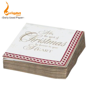 High Quality Napkins High Quality Serviettes Wholesale Design Logo Custom Napkins Printed