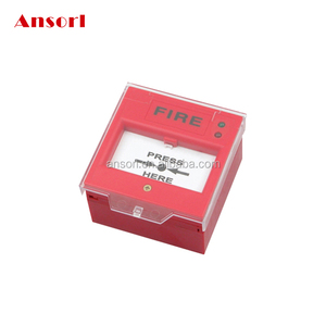 Màu Đỏ Báo Cháy Trạm Kéo Hướng Dẫn Sử Dụng Cuộc Gọi Điểm Với Phím Đặt Lại - Product Image 1