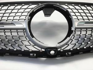 Grille de <span class=keywords><strong>calandre</strong></span> avant en <span class=keywords><strong>diamant</strong></span>, maille argentée et noire pour Mercedes Benz <span class=keywords><strong>Classe</strong></span> GLC W253 X253 GLC43 GLC200 GLC250 GLC300 GLC450 <span class=keywords><strong>AMG</strong></span> - Product Image 6