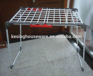 China supplier folding balcony indoor floor steel Hangers for <span class=keywords><strong>the</strong></span> clothing - Product Image 3