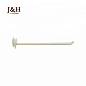 J & H Storefixture <span class=keywords><strong>2.3</strong></span> "3.3" 4 "4.3" 5.3 "<span class=keywords><strong>6</strong></span>" 7 "8" ขายปลีก POP ลูกฟูกตะขอ ABS พลาสติกซูเปอร์มาร์เก็ตกระดาษแข็ง Hook - Product Image 2