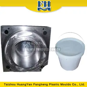 Zhejiang en plastique injection moule seau de peinture/seau d'eau machine de moulage par injection