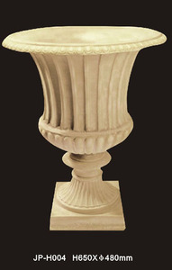 Cường độ cao tùy chỉnh thiết kế lớn bằng đá sa thạch bê tông urn trồng bệ nhà máy nóng bán ngoài trời 10 pcs vườn - Product Image 5
