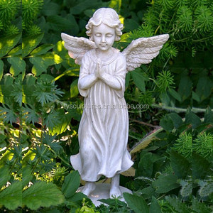 Petites sculptures de jardin <span class=keywords><strong>en</strong></span> <span class=keywords><strong>pierre</strong></span>, anges et chérubins <span class=keywords><strong>en</strong></span> marbre pour la décoration - Product Image 6