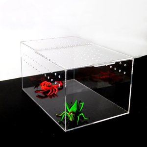 Terrarium acrylique vitrines pour animaux de compagnie <span class=keywords><strong>cage</strong></span> d'écran pour reptile tortue hamster acrylique hamster <span class=keywords><strong>cage</strong></span> acrylique reptile <span class=keywords><strong>cage</strong></span> - Product Image 6