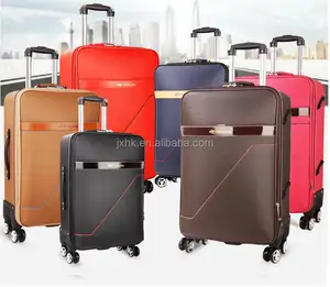2021时尚手提箱软式PU皮革手推车行李箱大容量旅行包