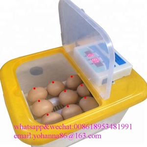 Incubateur à 9 œufs pour poulet, canard, chèvre, caille, <span class=keywords><strong>perroquet</strong></span>, petits oiseaux, 7/98% unités - Product Image 4