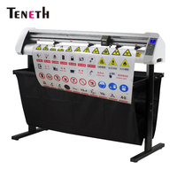 Traceur de découpe vinyle Teneth 12 pouces, 24 pouces, 48 pouces, 59 pouces / Découpe automatique de contour / Œil optique / Prise en charge de Mac / Flexi / Corel Draw / Artcut