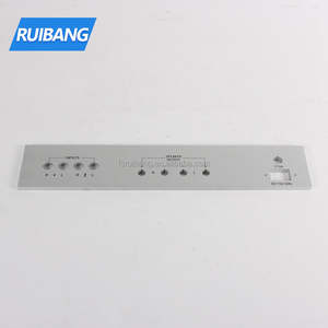 Brosse finition point culminant en aluminium amplificateur panneau avant cnc d'usinage audio façade - Product Image 2