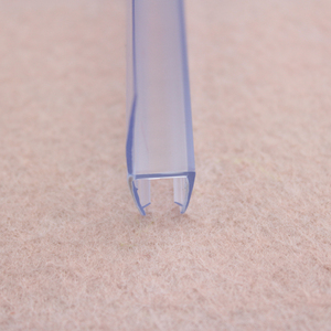 Gehärtetem glas 6-12mm transparenz PVC glas dusche tür dichtung